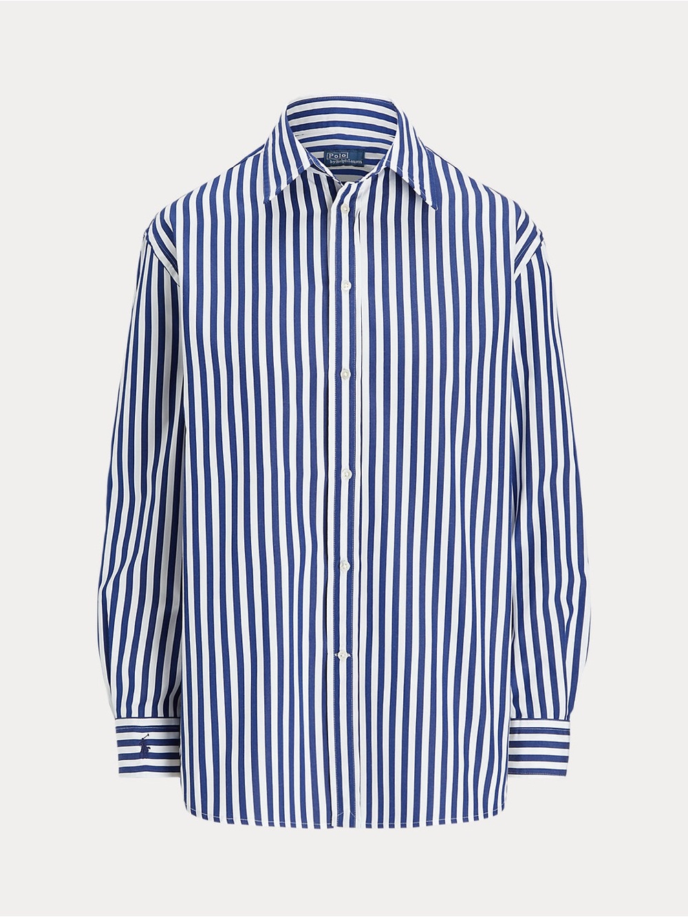 Polo Ralph Lauren oversized stripe button down shirt - Picture 6 of 6